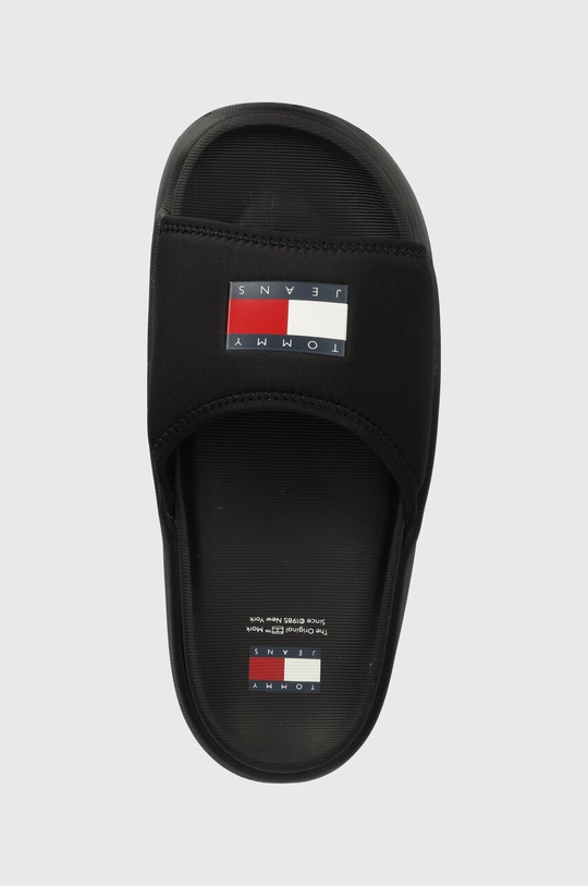 чорний Шльопанці Tommy Jeans TJW CHUNKY POOL SLIDE