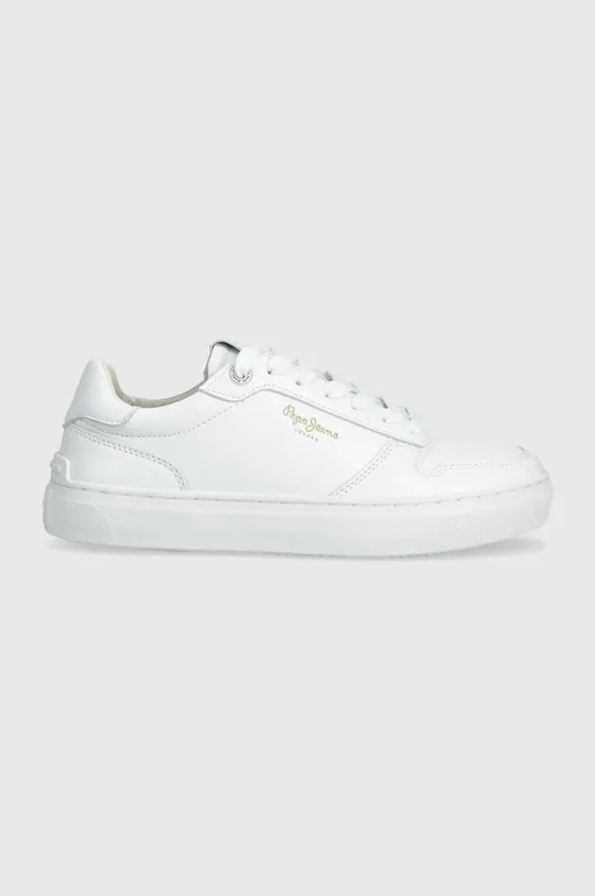 λευκό Δερμάτινα αθλητικά παπούτσια Pepe Jeans PLS00002 Γυναικεία