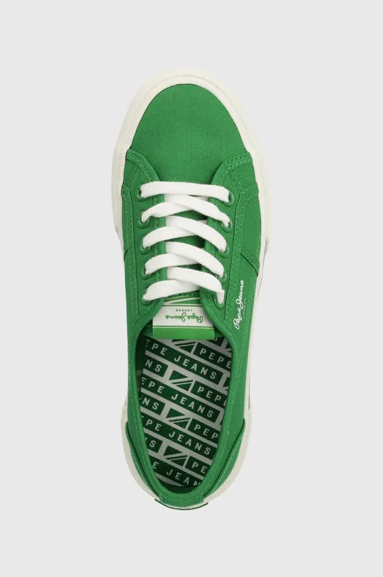 zielony Pepe Jeans tenisówki PLS31287