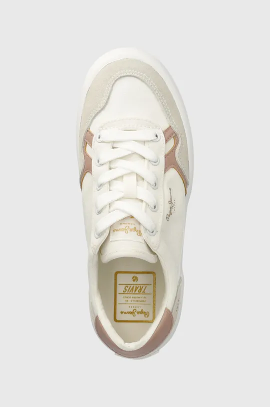 λευκό Πάνινα παπούτσια Pepe Jeans PLS31556