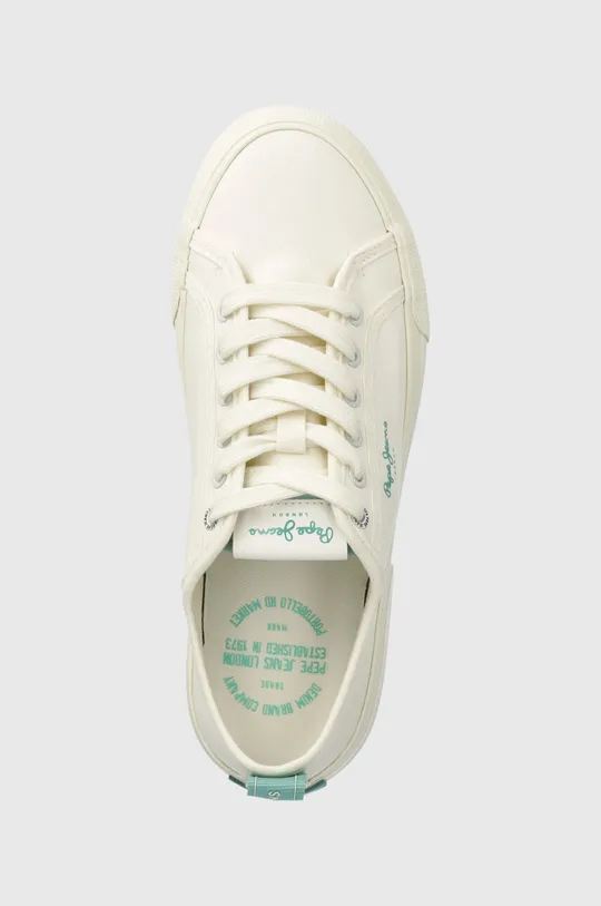 λευκό Πάνινα παπούτσια Pepe Jeans PLS31557