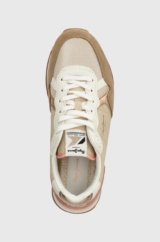 beige Pepe Jeans sneakers PLS40012