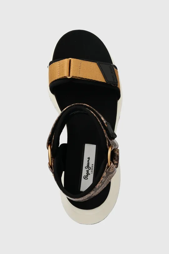 čierna Sandále Pepe Jeans PLS90654