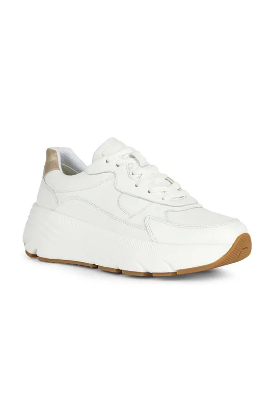 Δερμάτινα αθλητικά παπούτσια Geox D DIAMANTA λευκό
