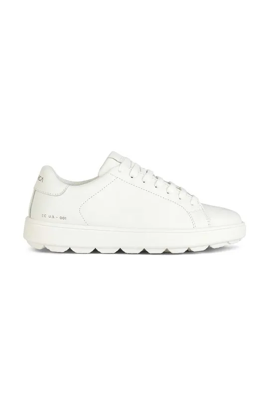 λευκό Δερμάτινα αθλητικά παπούτσια Geox D SPHERICA ECUB-1 Γυναικεία