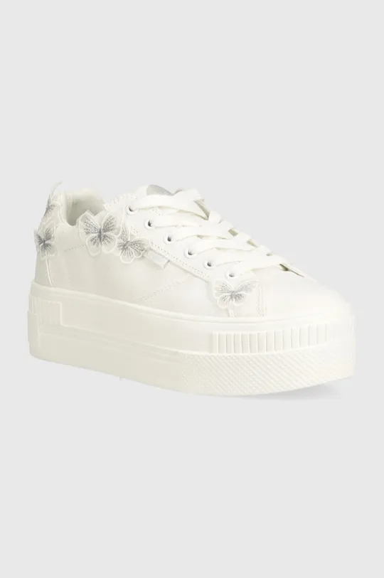 bianco Buffalo sneakers Paired Butterfly Lace Donna