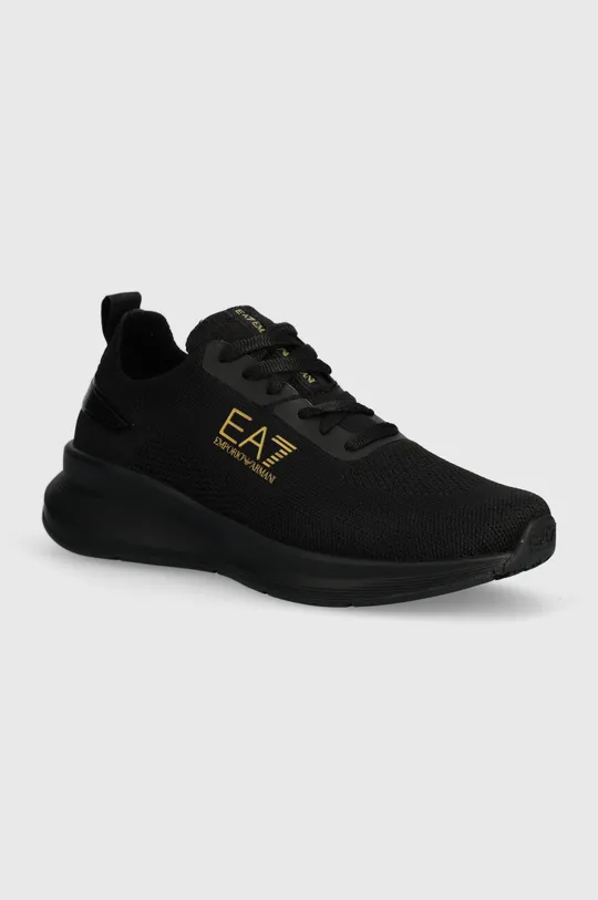czarny EA7 Emporio Armani sneakersy Damski