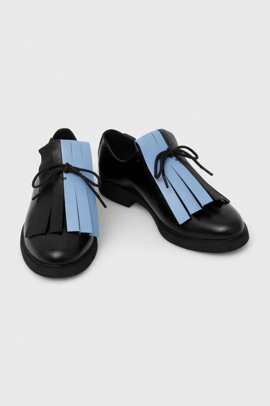 μαύρο Δερμάτινα κλειστά παπούτσια Camper TWS Γυναικεία