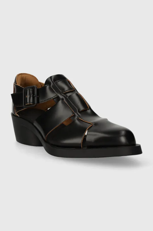 Kožené sandále Camper Bonnie čierna