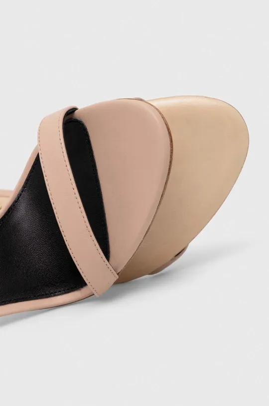 Kožené sandále Elisabetta Franchi Dámsky