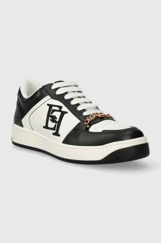 Elisabetta Franchi sneakersy skórzane czarny