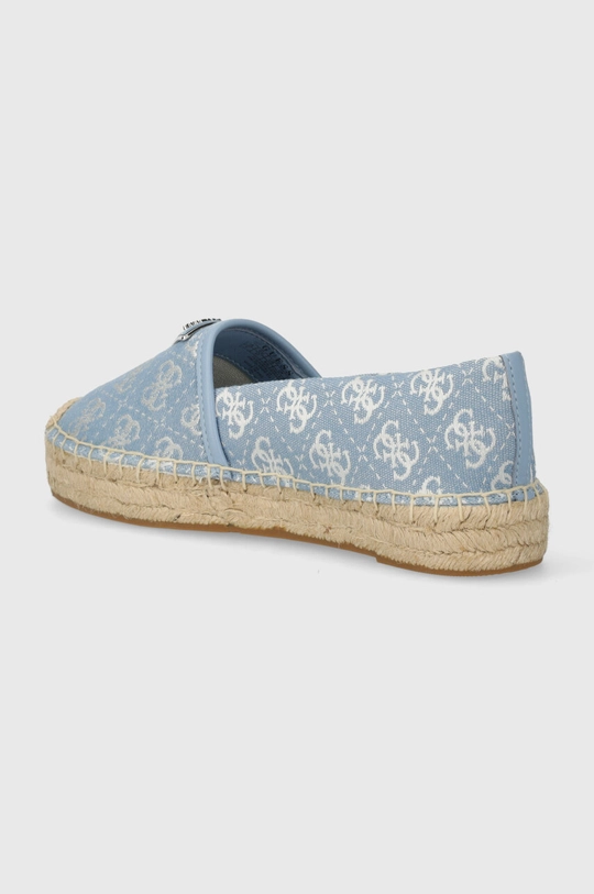 Guess espadrilles JOLANDE Szár: textil, természetes bőr Belseje: textil, természetes bőr Talp: szintetikus anyag