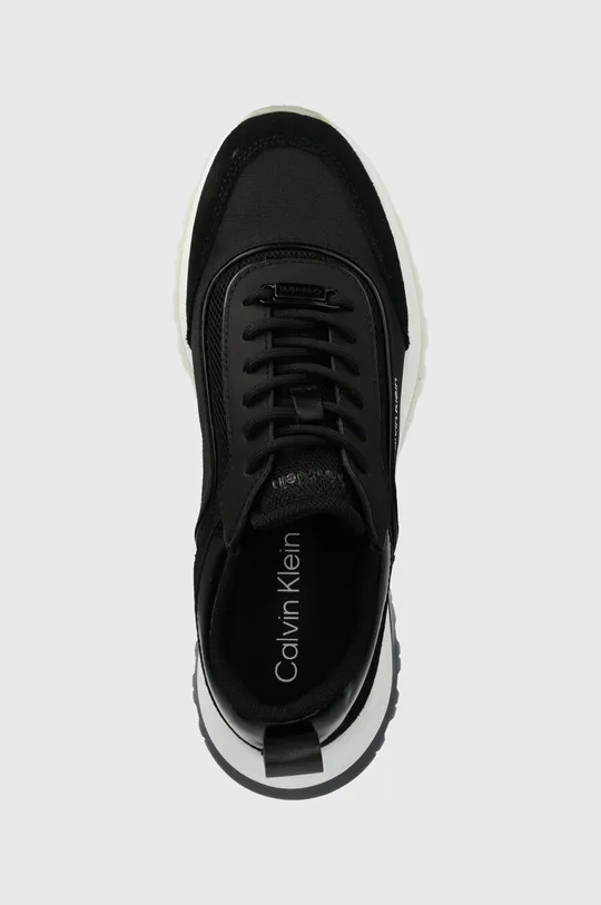 crna Tenisice Calvin Klein RUNNER LACE UP MESH MIX
