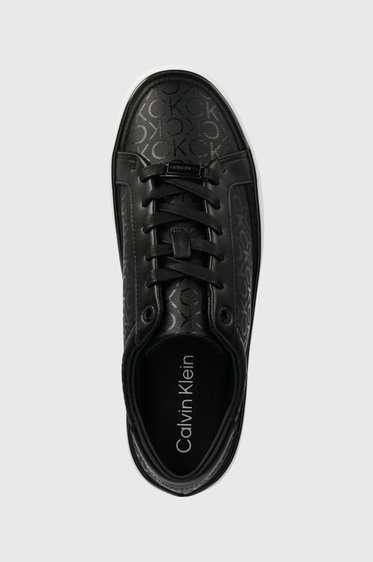 чорний Кросівки Calvin Klein FLATFORM CUP LACE UP EPI MONO