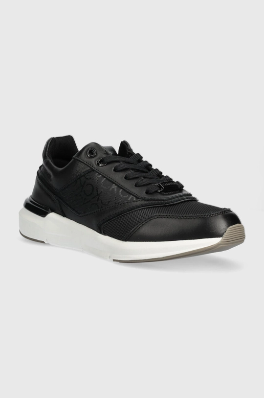 Tenisky Calvin Klein RUNNER LACE UP EPI MONO MIX čierna