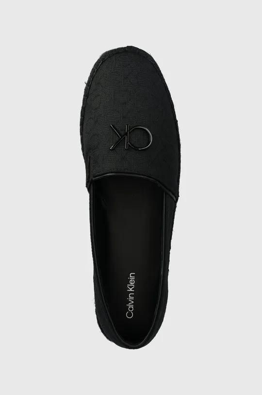 čierna Espadrilky Calvin Klein ESPADRILLE RELOCK MONOCQ
