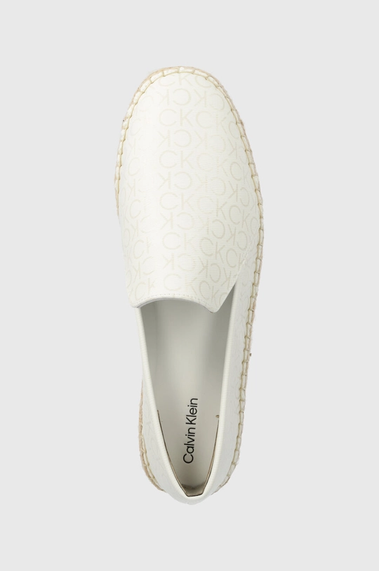 fehér Calvin Klein espadrilles ESPADRILLE EPI MONO