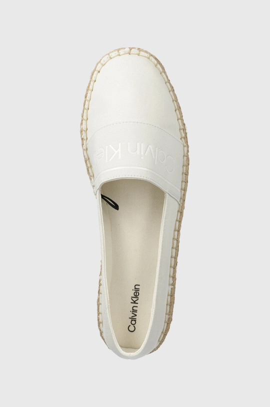 білий Еспадрилі Calvin Klein ESPADRILLE HE