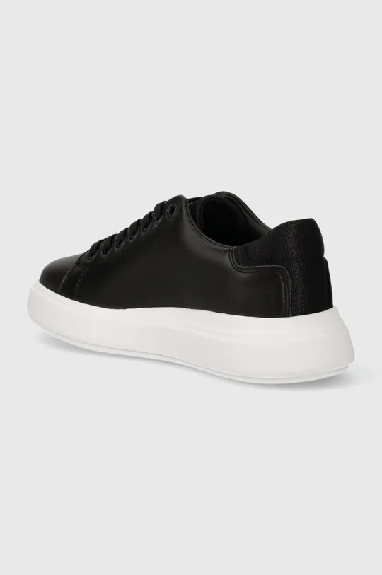 Kožené tenisky Calvin Klein CUPSOLE LACE UP CALVIN MTL LTH Zvršok: Prírodná koža Vnútro: Textil, Prírodná koža Podrážka: Syntetická látka