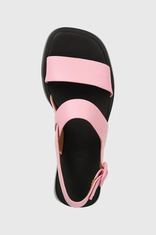 рожевий Шкіряні сандалі Camper Dana