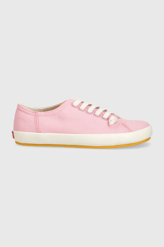 Πάνινα παπούτσια Camper Peu Rambla Vulcanizado ροζ