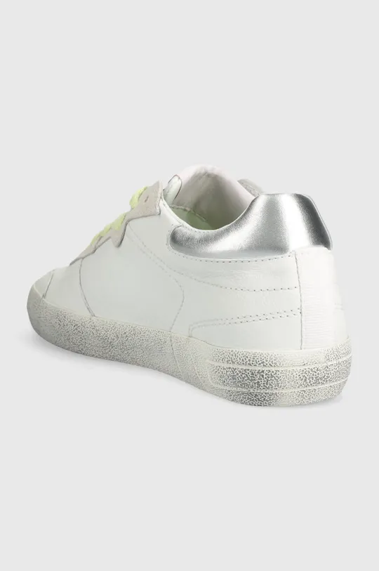 Diesel sneakersy skórzane S-Leroji Low Cholewka: Materiał tekstylny, Skóra naturalna, Wnętrze: Skóra naturalna, Materiał tekstylny, Podeszwa: Materiał syntetyczny