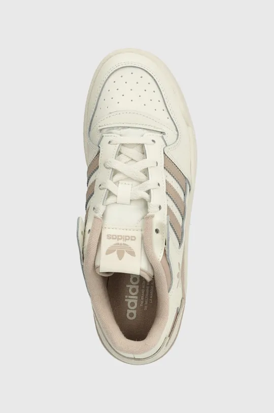 white adidas Originals leather sneakers Forum Low CL