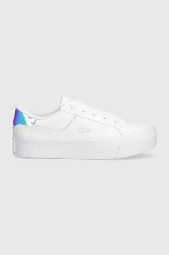 bianco Lacoste sneakers Ziane Platform Leather Donna