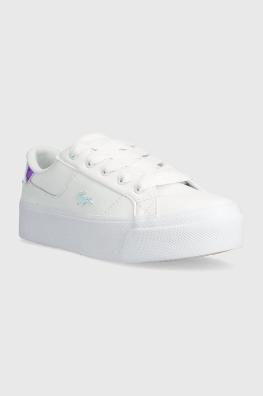 Кроссовки Lacoste Ziane Platform Leather белый