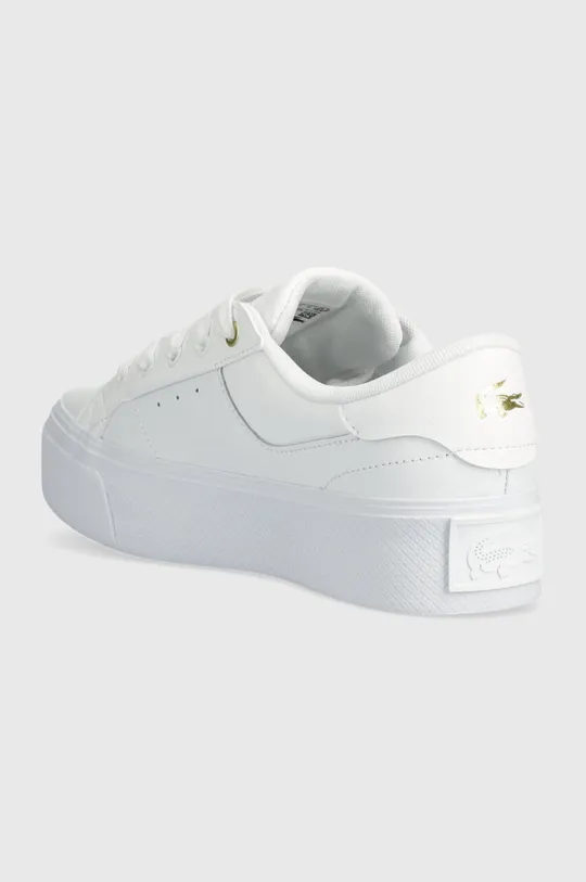 Αθλητικά Lacoste Ziane Platform Logo Leather Πάνω μέρος: Συνθετικό ύφασμα, Φυσικό δέρμα Εσωτερικό: Υφαντικό υλικό Σόλα: Συνθετικό ύφασμα