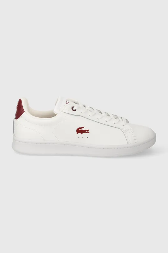 biały Lacoste sneakersy skórzane Carnaby Pro Leather Damski