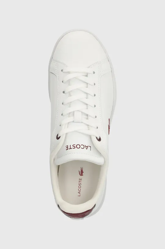 λευκό Δερμάτινα αθλητικά παπούτσια Lacoste Carnaby Pro Leather