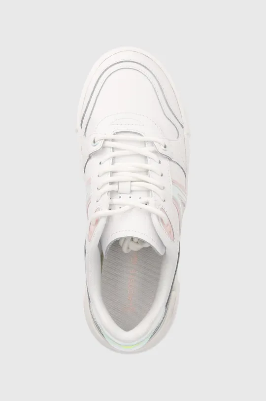 biały Lacoste sneakersy skórzane L002 Evo Leather