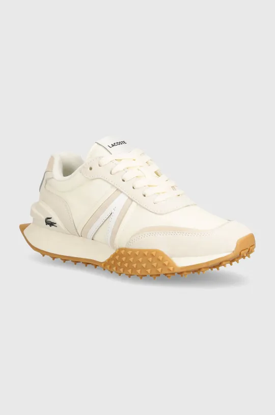 beżowy Lacoste sneakersy L-Spin Deluxe Leather Damski
