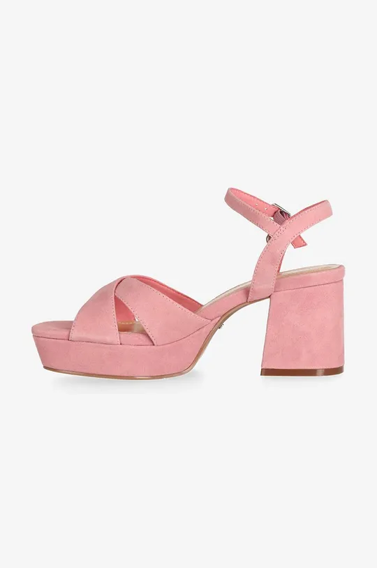 ružová Semišové sandále Mexx Nalina
