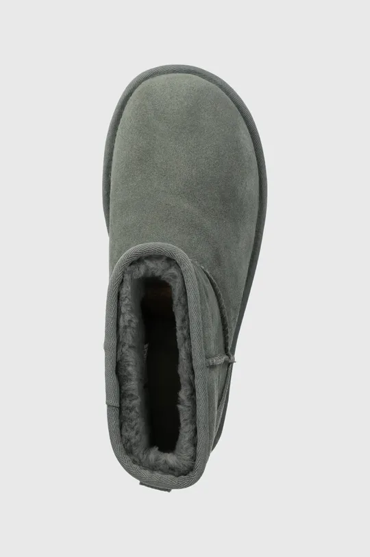 siva Čizme za snijeg od brušene kože UGG Classic Mini Platform