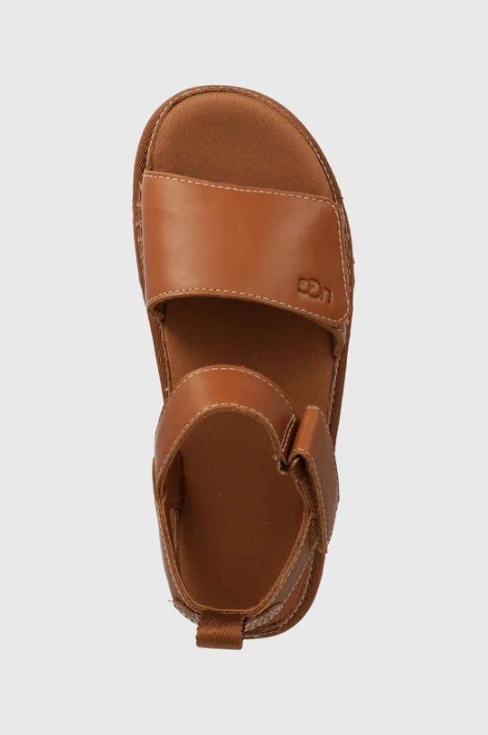 brown UGG leather sandals Goldenstar