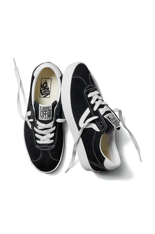 Замшевые кеды Vans Sport Low чёрный