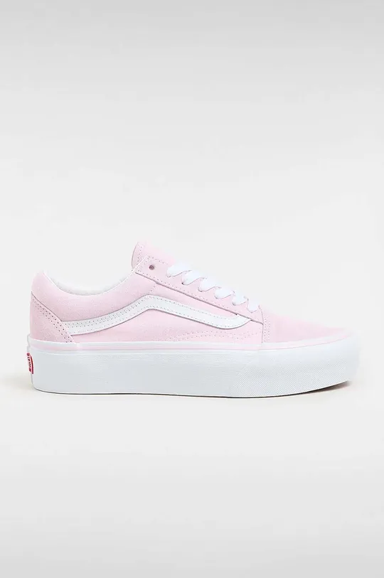 ροζ Πάνινα παπούτσια Vans Old Skool Platform Γυναικεία