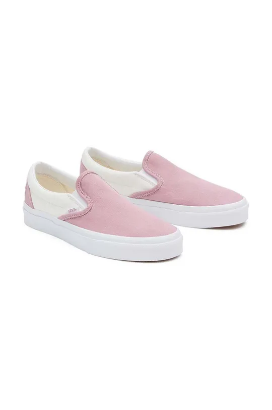 Πάνινα παπούτσια Vans Classic Slip-On ροζ