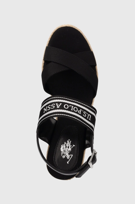 μαύρο Σανδάλια U.S. Polo Assn. ALYSSA