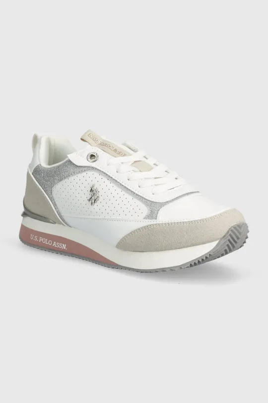 bianco U.S. Polo Assn. sneakers FRISBY Donna