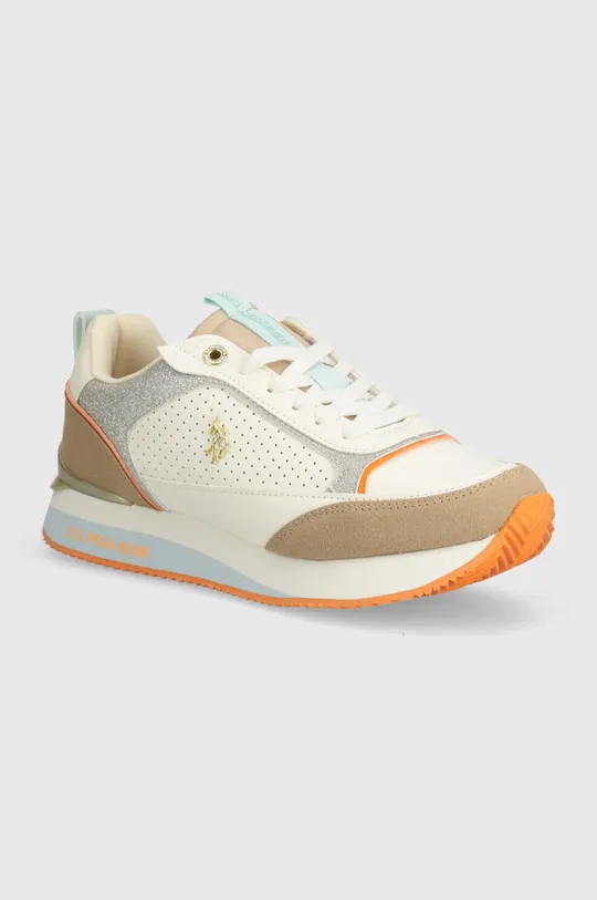 beige U.S. Polo Assn. sneakers FRISBY Donna