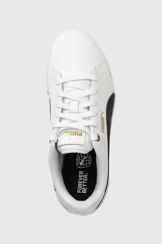 λευκό Δερμάτινα αθλητικά παπούτσια Puma Karmen Wedge