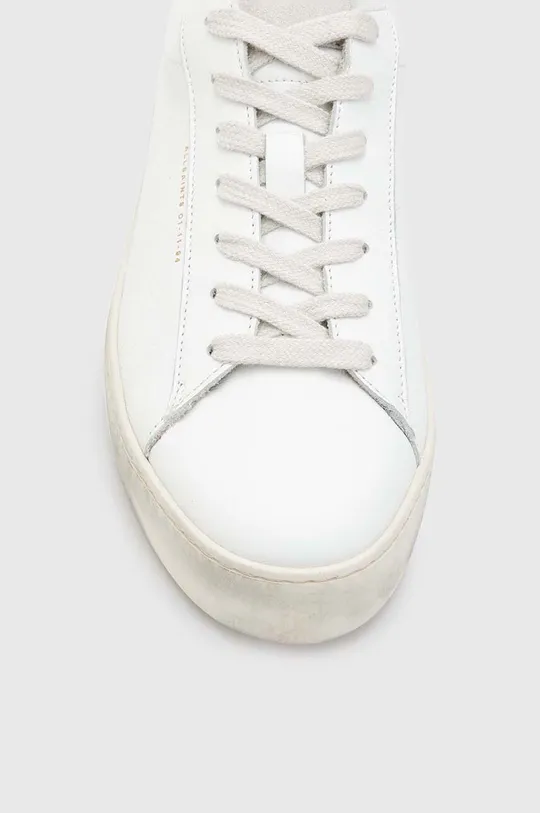 λευκό Δερμάτινα αθλητικά παπούτσια AllSaints Shana Sneaker