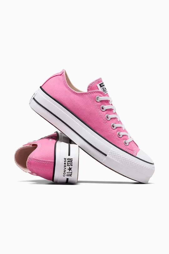 ροζ Πάνινα παπούτσια Converse Chuck Taylor All Star Lift