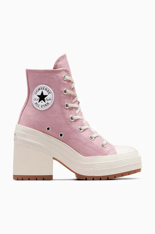 μωβ Πάνινα παπούτσια Converse Chuck 70 De Luxe Heel Γυναικεία