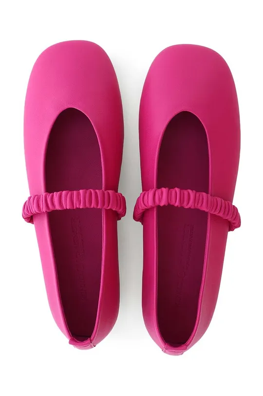 rózsaszín Kennel & Schmenger bőr balerina cipő Blair