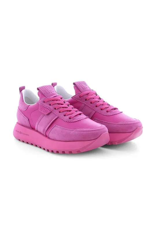 Δερμάτινα αθλητικά παπούτσια Kennel & Schmenger Tonic ροζ