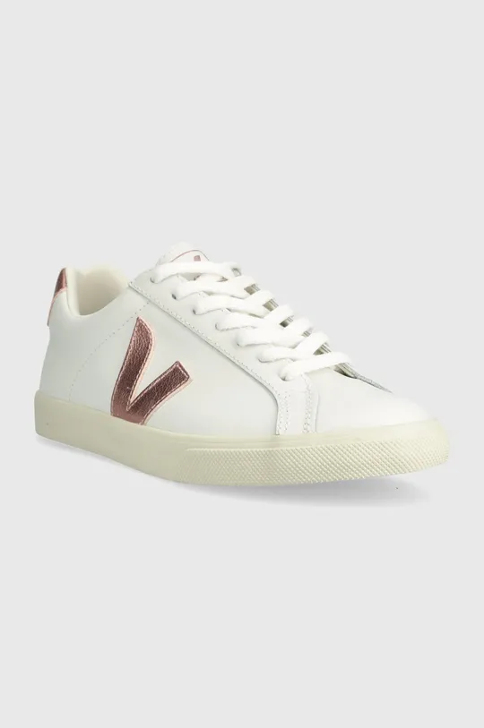 Кожаные кроссовки Veja Esplar Logo белый